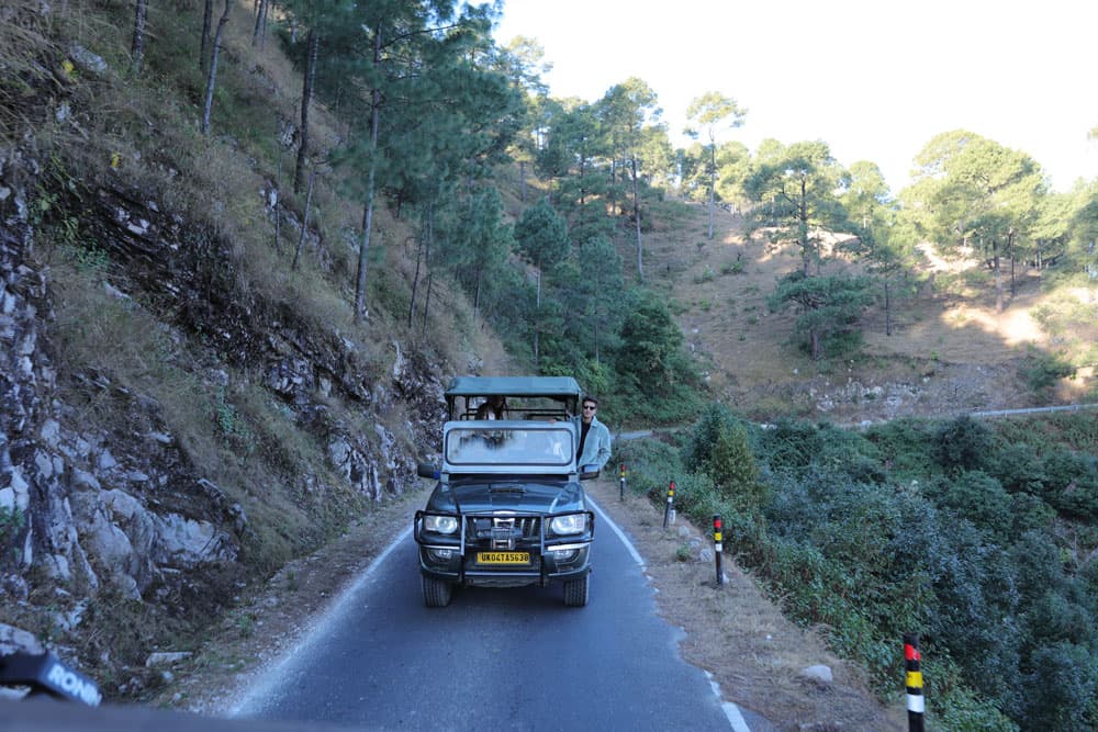 Jeep Safari in Jim Corbett